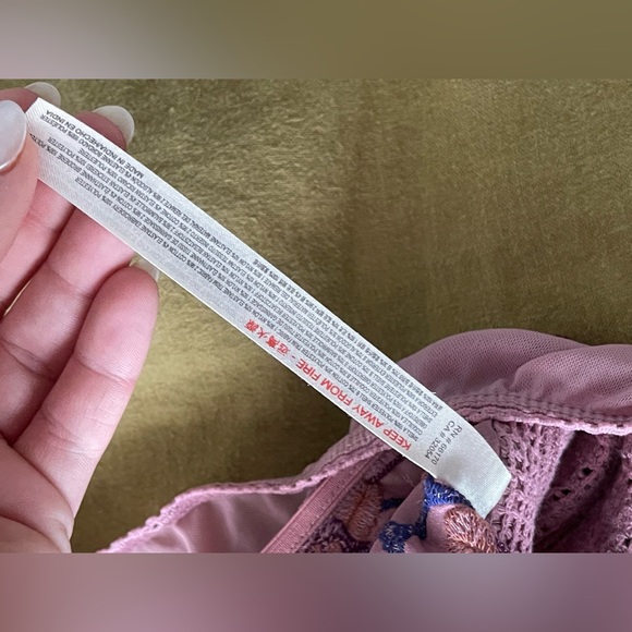 Free People across Cross Bodysuit M - Picture 12 of 12